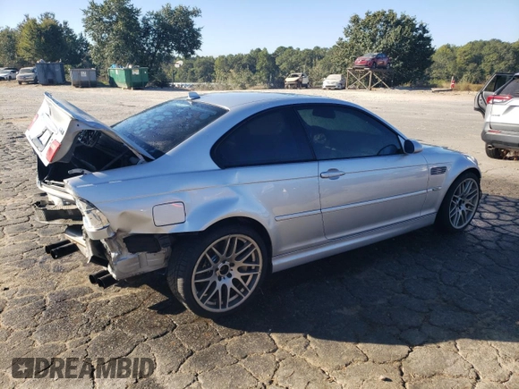 2004 BMW 3 Series M3 with VIN WBSBL93414PN55791, listed as a Copart auction lot 73571164 with Not Provided miles and Salvage Title. Bid and sale history available at DreamBid. Image 3.