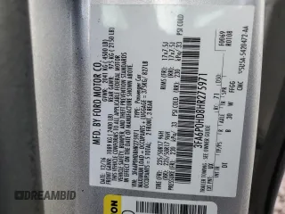 2017 Ford Fusion SE with VIN 3FA6P0HD8HR275971, listed as a Copart auction lot 47477265 with 127,883 mi miles and Salvage Title. Bid and sale history available at DreamBid. Image 14.