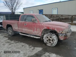 1999 Dodge Dakota SLT with VIN 1B7GG22X1XS163478, listed as a Copart auction lot 88742795 with 205,334 mi miles and Salvage Title. Bid and sale history available at carsss.com. Image 4.