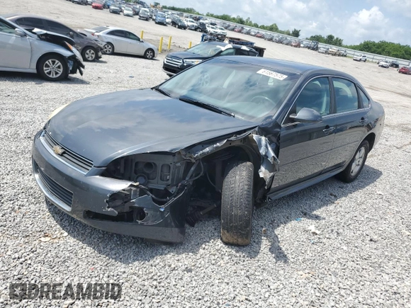 2011 Chevrolet Impala LT Fleet with VIN 2G1WG5EK1B1155265, listed as a Copart auction lot 61567575 with 148,013 mi miles and Salvage title. Bid and sale history available at DreamBid. Image 1.