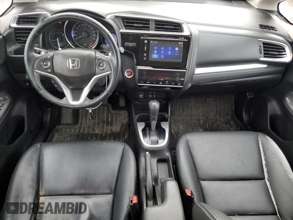 2015 Honda Fit EX-L with VIN 3HGGK5H81FM108568, listed as a Copart auction lot 46256745 with 185,652 mi miles and Salvage Title. Bid and sale history available at carsss.com. Image 8.