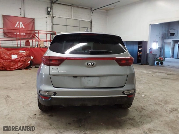2021 Kia Sportage LX with VIN KNDPM3AC9M7864071, listed as a IAAI auction lot 41595937 with 57,439 mi miles. Bid and sale history available at carsss.com. Image 16.