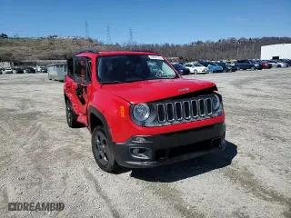 2015 Jeep Renegade Latitude with VIN ZACCJBBH0FPC24140, listed as a Copart auction lot 49848135 with 103,794 mi miles and Salvage Title. Bid and sale history available at carsss.com. Image 13.