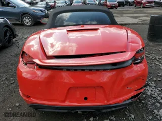 2022 Porsche 718 Boxster S with VIN WP0CB2A81NS221111, listed as a Copart auction lot 51421565 with 6,222 mi miles and Salvage Title. Bid and sale history available at carsss.com. Image 6.