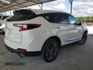 2022 Acura RDX w/A-Spec Package with VIN 5J8TC2H60NL011192, listed as a Copart auction lot 72188954 with 25,034 mi miles and Salvage Title. Bid and sale history available at carsss.com. Image 3.