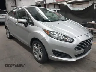 2015 Ford Fiesta SE with VIN 3FADP4BJXFM133631, listed as a IAAI auction lot 41835888 with 51,562 mi miles. Bid and sale history available at carsss.com. Image 1.