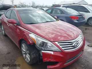 2014 Hyundai Azera Limited with VIN KMHFH4JG9EA419547, listed as a IAAI auction lot 41906777 with NaN miles. Bid and sale history available at carsss.com. Image 1.