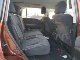 2018 Nissan Armada SL with VIN JN8AY2ND4J9053483, listed as a Copart auction lot 42444425 with Not Provided miles and Salvage Title. Bid and sale history available at DreamBid. Image 11.