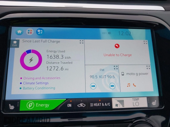 2017 Chevrolet Bolt EV LT z VIN 1G1FW6S09H4177071, wystawiony jako IAAI lot #42163824 z przebiegiem 65 327 mil mil oraz . Historia ofert i sprzedaży dostępna na DreamBid. Obrazek 19.