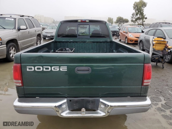2002 Dodge Dakota SLT with VIN 1B7GL42X52S528521, listed as a Copart auction lot 85598784 with 168,740 mi miles and Salvage Title. Bid and sale history available at carsss.com. Image 6.