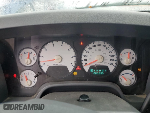 2006 Dodge 1500 SLT with VIN 3D7KS19D86G143805, listed as a Copart auction lot 87278274 with 205,335 mi miles and Salvage Title. Bid and sale history available at carsss.com. Image 9.