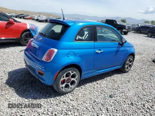 2016 FIAT 500 Sport z VIN 3C3CFFBR2GT145021, wystawiony jako Copart lot #58583265 z przebiegiem 58 424 mil mil oraz Szkoda całkowita • Salvage title. Historia ofert i sprzedaży dostępna na DreamBid. Obrazek 3.