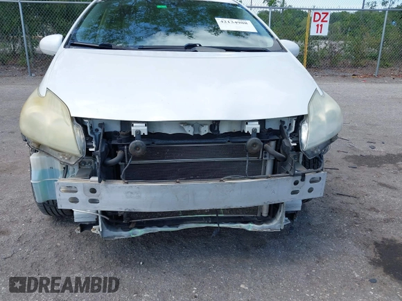 2011 Toyota Prius I with VIN JTDKN3DU9B0260439, listed as a IAAI auction lot 42134988 with 209,932 mi miles and . Bid and sale history available at DreamBid. Image 6.
