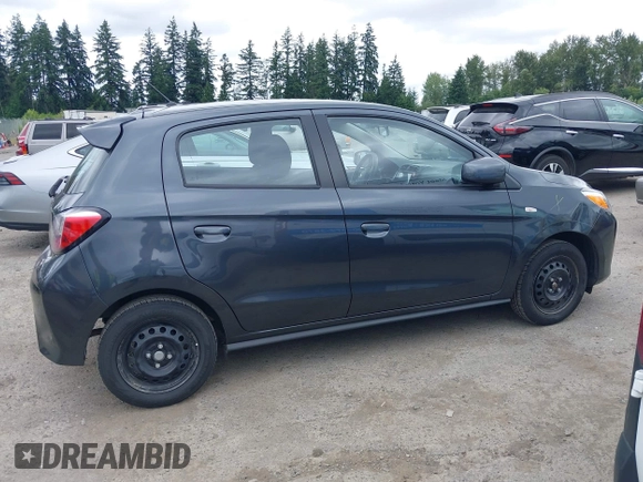 2024 Mitsubishi Mirage ES with VIN ML32AUHJ1RH008958, listed as a IAAI auction lot 42708647 with 36,247 mi miles and . Bid and sale history available at DreamBid. Image 13.