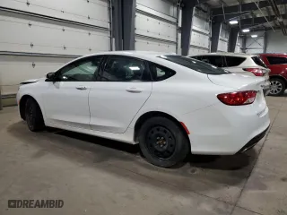 2015 Chrysler 200 S with VIN 1C3CCCDG1FN636665, listed as a Copart auction lot 50045655 with 110,905 mi miles and Salvage Title. Bid and sale history available at carsss.com. Image 2.