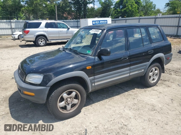 1997 Toyota RAV4 with VIN JT3HP10V3V7059398, listed as a Copart auction lot 54709995 with 186,467 mi miles and Salvage title. Bid and sale history available at DreamBid. Image 1.
