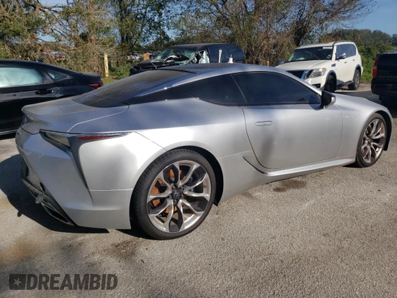 2021 Lexus LC 500h with VIN JTHAP5AY1MA103976, listed as a Copart auction lot 74174914 with Not provided miles and Non repairable. Bid and sale history available at DreamBid. Image 3.