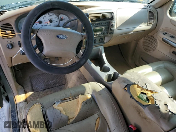 2001 Ford Explorer Sport with VIN 1FMYU70EX1UA91585, listed as a Copart auction lot 50951255 with 239,626 mi miles and Salvage title. Bid and sale history available at DreamBid. Image 8.