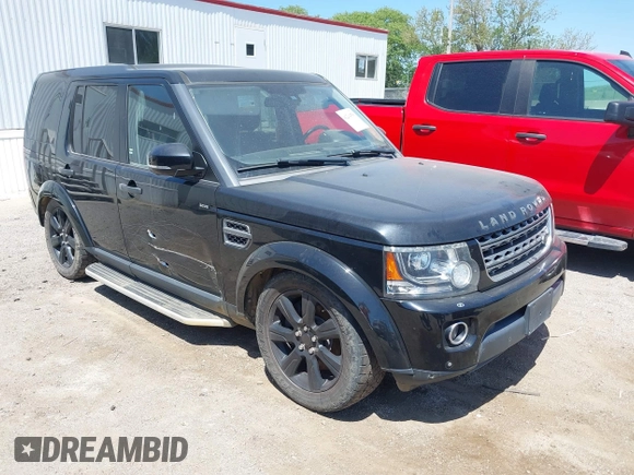 2016 Land Rover LR4 HSE with VIN SALAG2V60GA791975, listed as a IAAI auction lot 42264756 with 80,967 mi miles and . Bid and sale history available at DreamBid. Image 1.