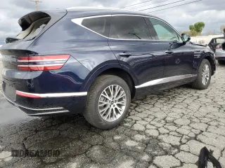 2025 Genesis GV80 Standard with VIN KMUHFESB3SU248524, listed as a Copart auction lot 47854975 with 6,309 mi miles and Non Repairable. Bid and sale history available at DreamBid. Image 3.