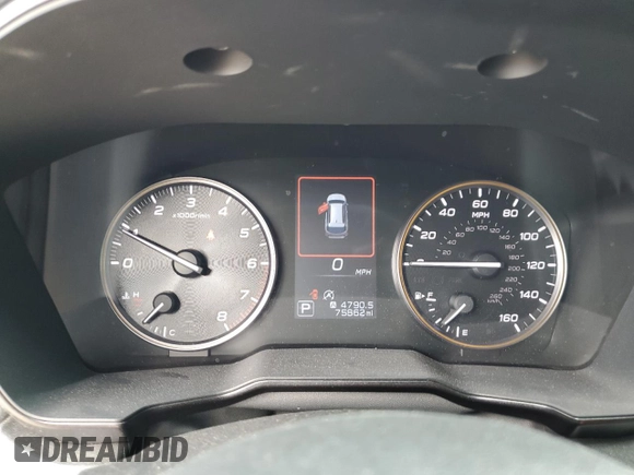 2022 Subaru Outback Wilderness with VIN 4S4BTGSD8N3166969, listed as a Copart auction lot 55516015 with 75,862 mi miles and Clean title. Bid and sale history available at DreamBid. Image 9.