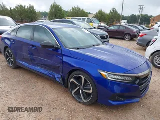 2022 Honda Accord Sport с VIN 1HGCV2F32NA003352, выставлен на аукционе IAAI как лот 42468880 с пробегом 47 325 миль миль и . История ставок и продаж доступна на DreamBid. Изображение 1.