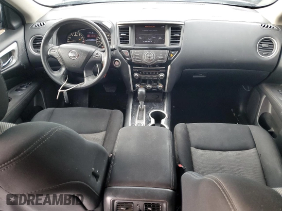 2017 Nissan Pathfinder SV with VIN 5N1DR2MM0HC666345, listed as a Copart auction lot 89054365 with 169,517 mi miles and Salvage title. Bid and sale history available at DreamBid. Image 8.