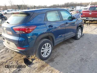 2021 Chevrolet TrailBlazer LS with VIN KL79MMS21MB064475, listed as a IAAI auction lot 41433235 with 23,369 mi miles and . Bid and sale history available at DreamBid. Image 4.