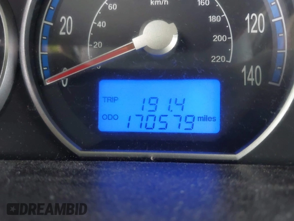 2009 Hyundai Santa Fe SE с VIN 5NMSH13E49H331045, выставлен на аукционе IAAI как лот 41846484 с пробегом 170 579 миль миль и . История ставок и продаж доступна на DreamBid. Изображение 14.