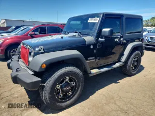 2013 Jeep Wrangler Sport z VIN 1C4AJWAG8DL693145, wystawiony jako Copart lot #65591835 z przebiegiem 93 313 mil mil oraz Szkoda całkowita • Salvage title. Historia ofert i sprzedaży dostępna na DreamBid. Obrazek 1.