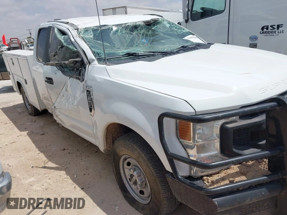 2022 Ford F-250 XL z VIN 1FD7X2A60NEF90764, wystawiony jako IAAI lot #42086688 z przebiegiem 108 681 mil mil oraz . Historia ofert i sprzedaży dostępna na DreamBid. Obrazek 1.