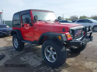 2004 Jeep Wrangler Sport with VIN 1J4FA49S54P744171, listed as a IAAI auction lot 41974657 with 173,230 mi miles. Bid and sale history available at carsss.com. Image 1.