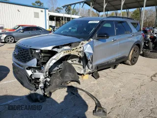 2023 Ford Explorer ST-Line with VIN 1FMSK7KH9PGB73219, listed as a Copart auction lot 41695975 with 12,172 mi miles and Salvage Title. Bid and sale history available at carsss.com. Image 1.