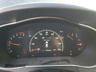 2015 Kia Cadenza Premium with VIN KNALN4D7XF5192579, listed as a Copart auction lot 82381104 with 77,500 mi miles and Salvage Title. Bid and sale history available at carsss.com. Image 9.