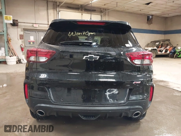 2022 Chevrolet TrailBlazer RS with VIN KL79MUSL8NB031399, listed as a IAAI auction lot 41584908 with 86,065 mi miles. Bid and sale history available at carsss.com. Image 17.