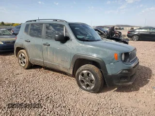 2018 Jeep Renegade Sport with VIN ZACCJBAB2JPH30445, listed as a Copart auction lot 51239365 with 126,341 mi miles and Salvage title. Bid and sale history available at DreamBid. Image 4.