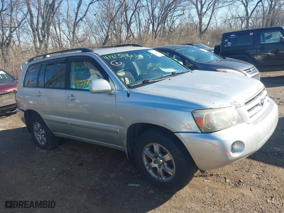 2006 Toyota Highlander w/3rd Row with VIN JTEEP21A660152471, listed as a IAAI auction lot 41813846 with 336,713 mi miles. Bid and sale history available at carsss.com. Image 12.