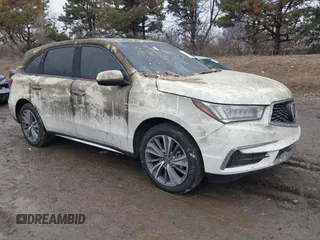 2018 Acura MDX Technology z VIN 5J8YD3H59JL002405, wystawiony jako IAAI lot #41471147 z przebiegiem 82 489 mil mil oraz . Historia ofert i sprzedaży dostępna na DreamBid. Obrazek 1.