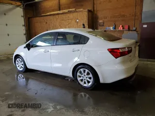 2016 Kia Rio LX with VIN KNADM4A34G6000917, listed as a Copart auction lot 54165495 with 113,272 mi miles and Salvage Title. Bid and sale history available at carsss.com. Image 2.