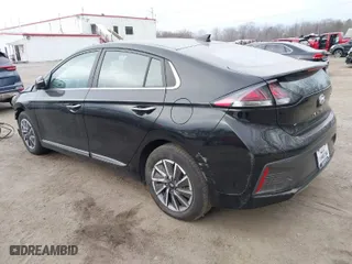 2021 Hyundai Ioniq Electric Limited with VIN KMHC85LJ1MU079180, listed as a IAAI auction lot 41503959 with 33,679 mi miles. Bid and sale history available at carsss.com. Image 3.