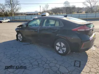 2021 Hyundai Ioniq Blue with VIN KMHC65LC2MU255550, listed as a Copart auction lot 49735265 with 81,756 mi miles and Salvage title. Bid and sale history available at DreamBid. Image 2.