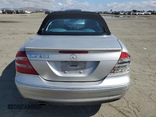 2005 Mercedes-Benz CLK 500 with VIN WDBTK75J85F153391, listed as a Copart auction lot 56691935 with 79,993 mi miles and Salvage title. Bid and sale history available at DreamBid. Image 6.