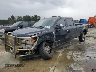 2019 Ford F-350 XL with VIN 1FT8W3BT0KEC27480, listed as a Copart auction lot 49927045 with 101,228 mi miles and Salvage Title. Bid and sale history available at DreamBid. Image 1.