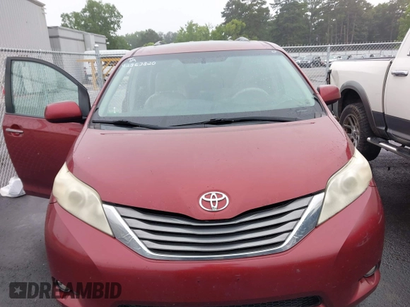 2011 Toyota Sienna XLE AAS с VIN 5TDYK3DCXBS001286, выставлен на аукционе IAAI как лот 42363820 с пробегом 80 138 миль миль и . История ставок и продаж доступна на DreamBid. Изображение 12.