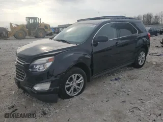 2017 Chevrolet Equinox LT with VIN 2GNFLFEK9H6321799, listed as a Copart auction lot 52806755 with 116,925 mi miles and Clean Title. Bid and sale history available at carsss.com. Image 1.
