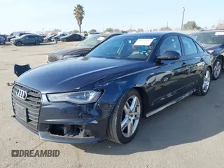 2016 Audi A6 2.0T Premium with VIN WAUCFAFC5GN186258, listed as a IAAI auction lot 41225603 with 83,817 mi miles. Bid and sale history available at carsss.com. Image 17.