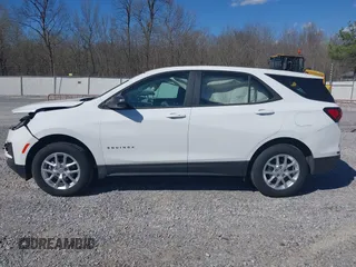 2024 Chevrolet Equinox LS with VIN 3GNAX5EG6RL281165, listed as a IAAI auction lot 41850451 with 11,475 mi miles. Bid and sale history available at carsss.com. Image 14.