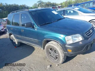1997 Honda CR-V with VIN JHLRD1857VC011409, listed as a IAAI auction lot 41971474 with 377,770 mi miles. Bid and sale history available at carsss.com. Image 1.