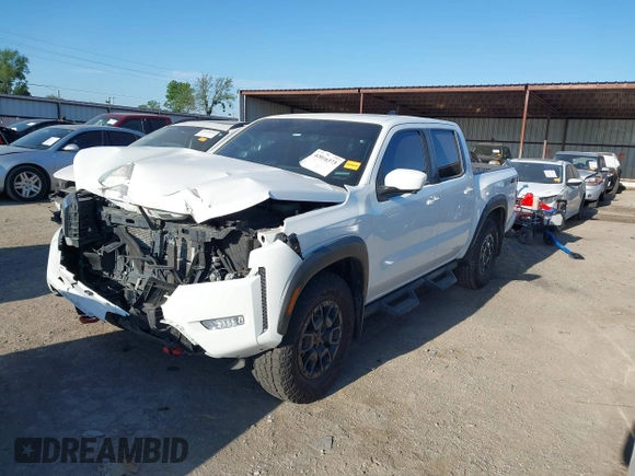 2022 Nissan Frontier SV z VIN 1N6ED1EK4NN656770, wystawiony jako IAAI lot #42016373 z przebiegiem 47 656 mil mil oraz . Historia ofert i sprzedaży dostępna na DreamBid. Obrazek 2.