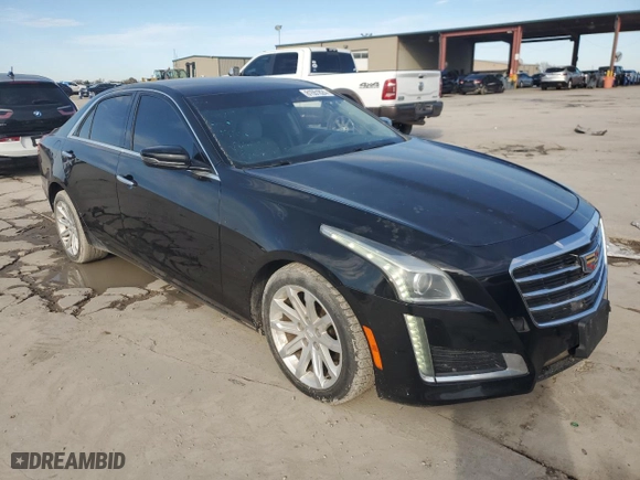 2016 Cadillac CTS Sedan RWD with VIN 1G6AP5SX1G0130891, listed as a Copart auction lot 81551824 with 92,522 mi miles and Clean Title. Bid and sale history available at carsss.com. Image 4.